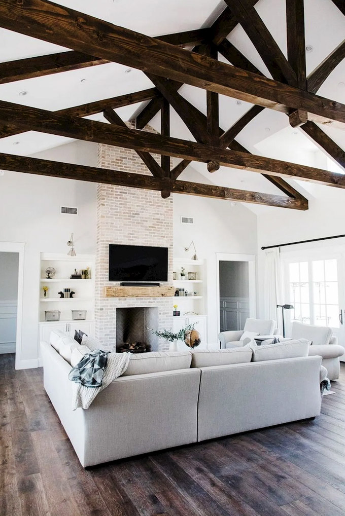 modern farmhouse interior