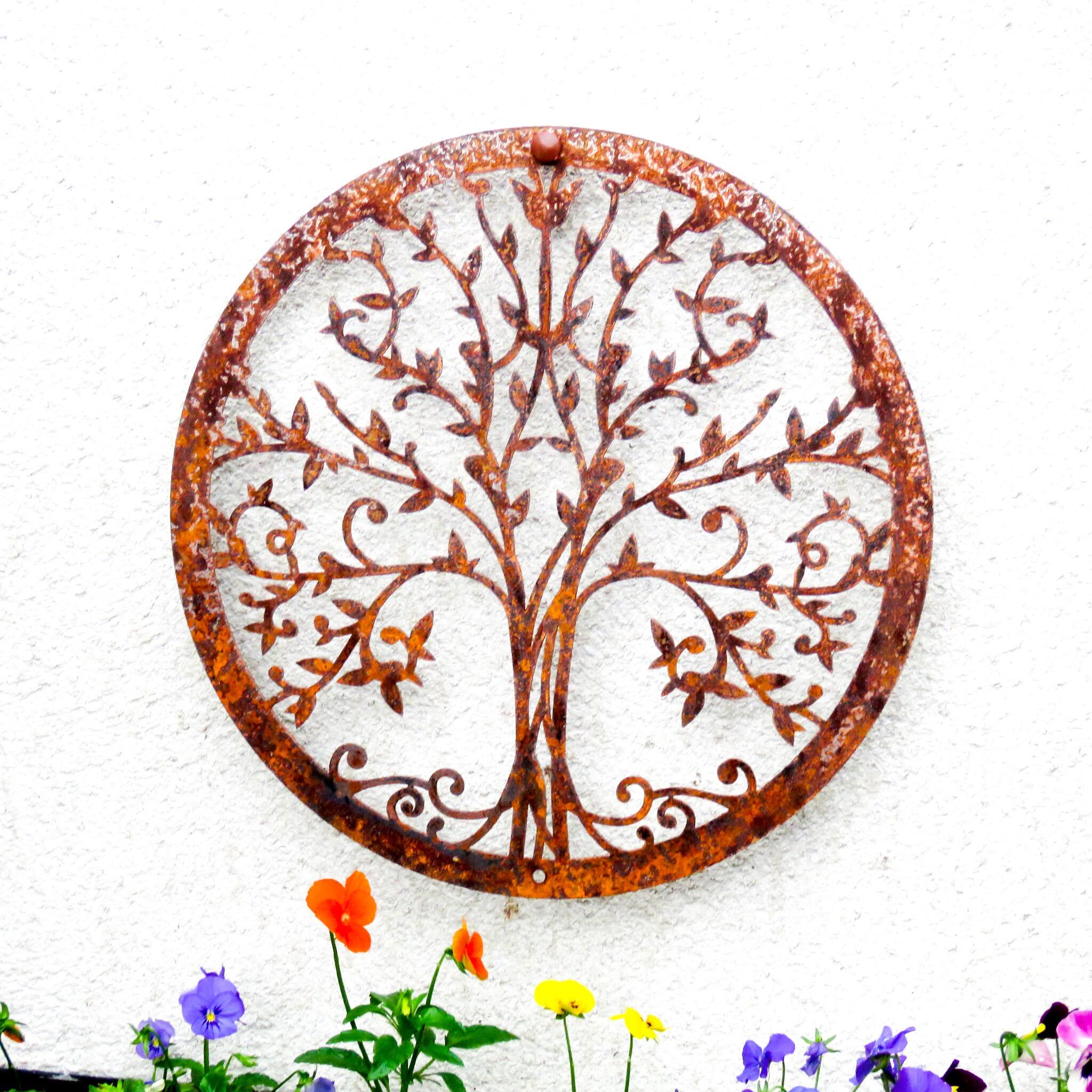 metal tree wall art