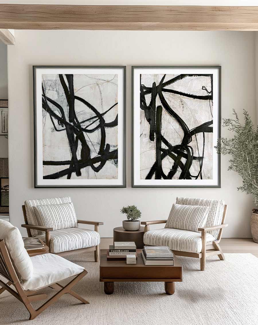 modern abstract wall art
