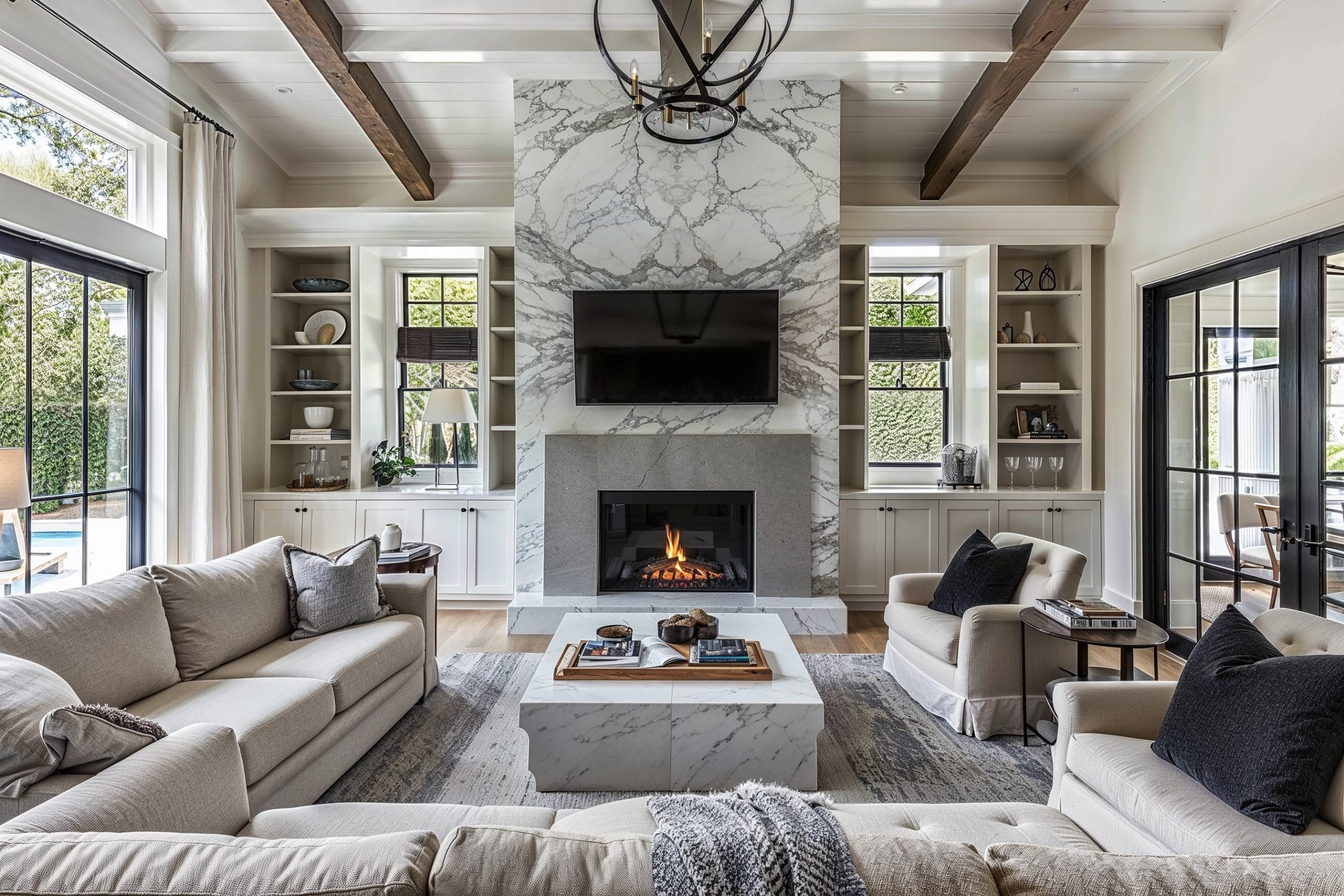 modern contemporary living room