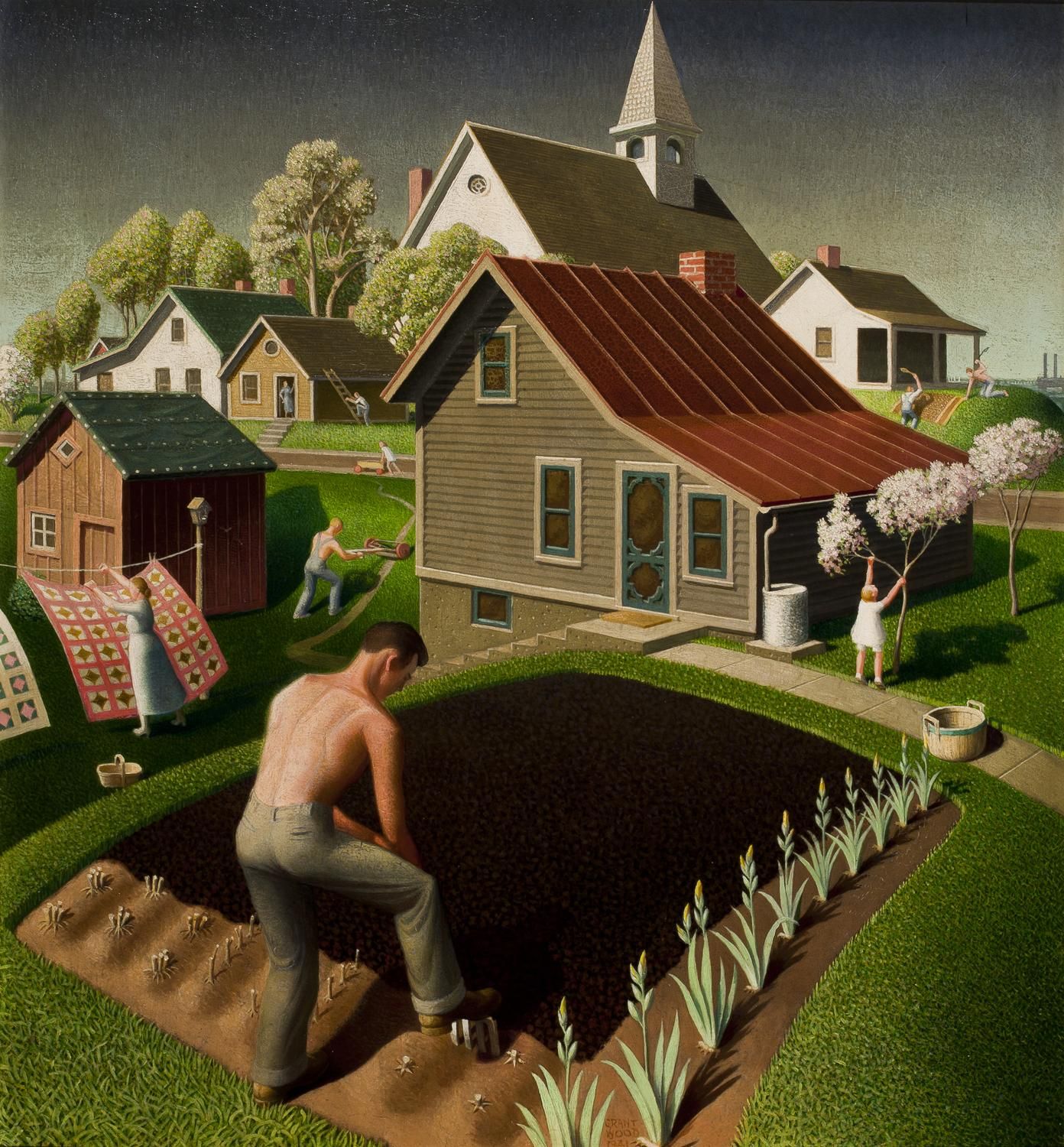 american gothic painting