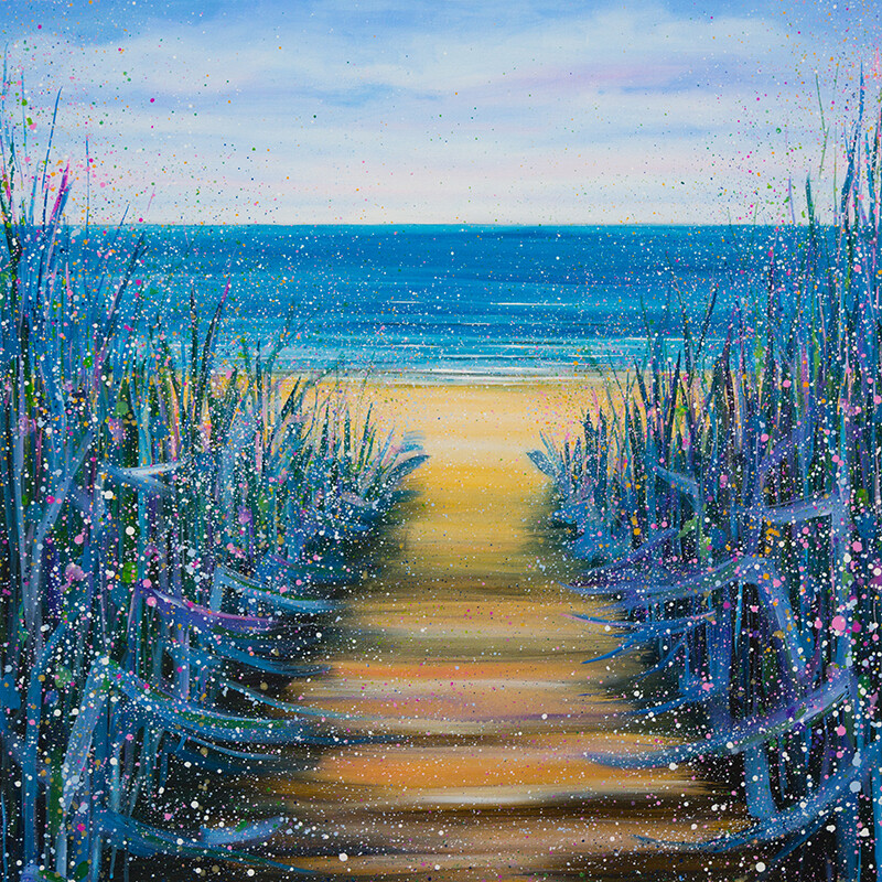 beach painting