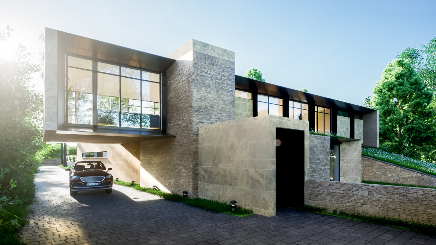 modern contemporary house