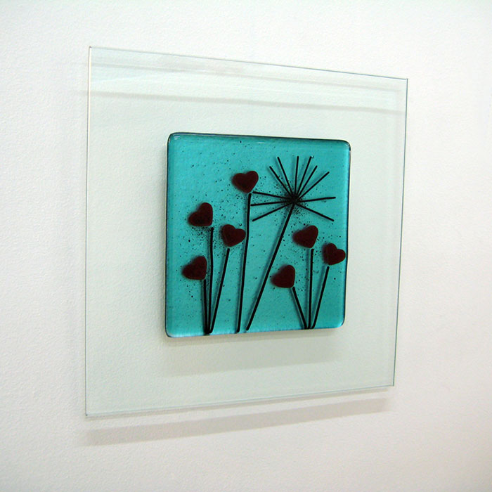 glass wall art