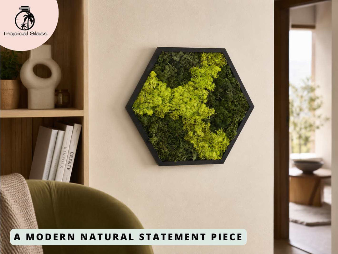 modern glass wall art