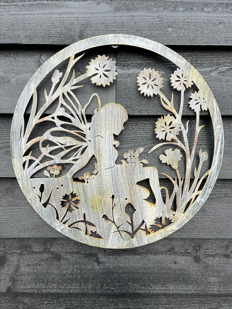 outdoor metal wall art decor